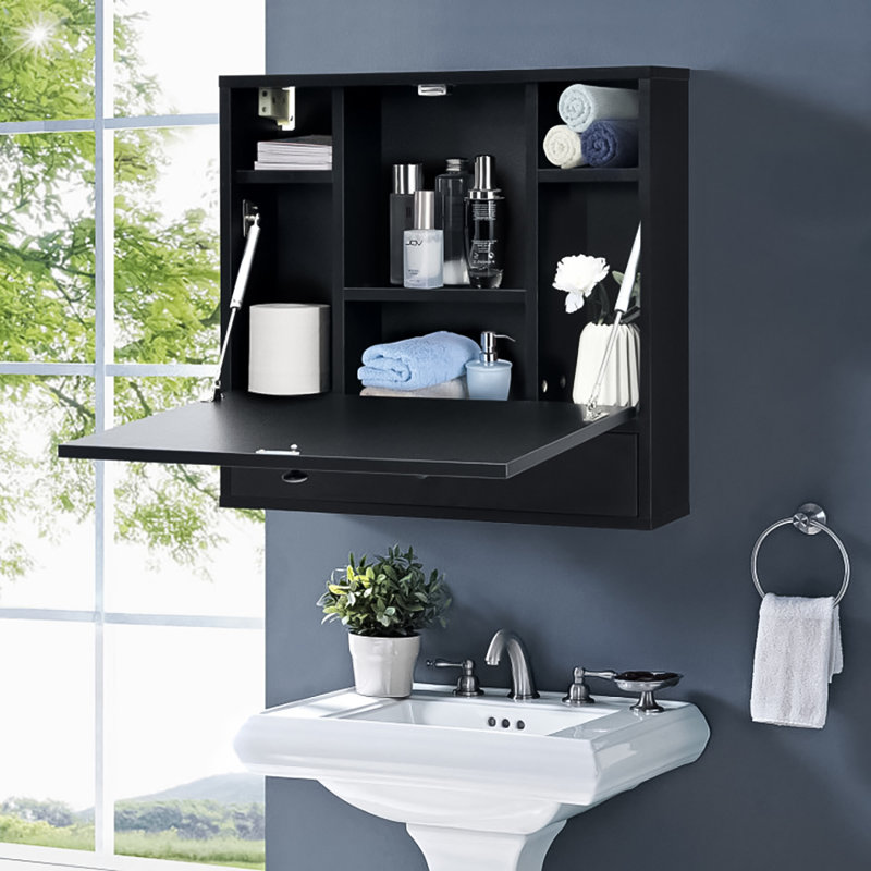 Hideaway floating desk discount